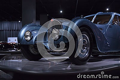 1936 Bugatti Type 57SC Atlantic Editorial Stock Photo